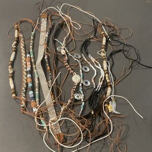 12 Bohemian Multi-Color Beaded Necklace